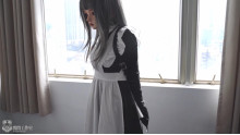時雨の人形初体験  かわいいメイド服の下に水着？意識を失って良い感じ？
